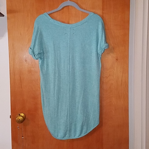 Seafoam Green tunic Shirt - Picture 4 of 5